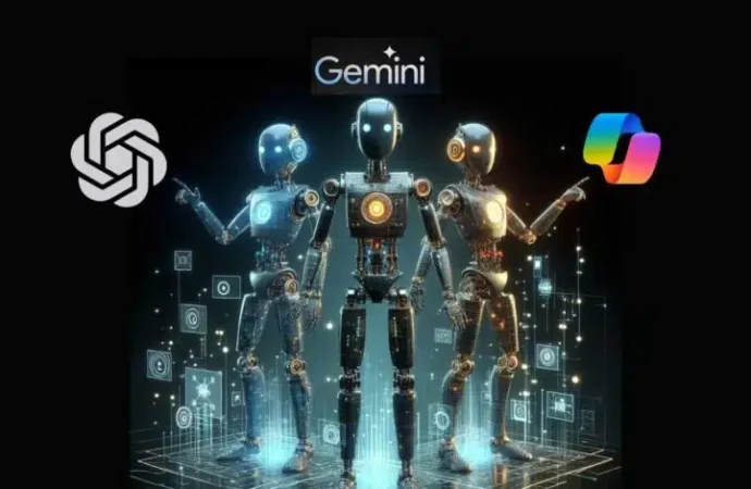 أبرز الفروق بين روبوتات الدردشة ChatGPT و Copilot و Gemini